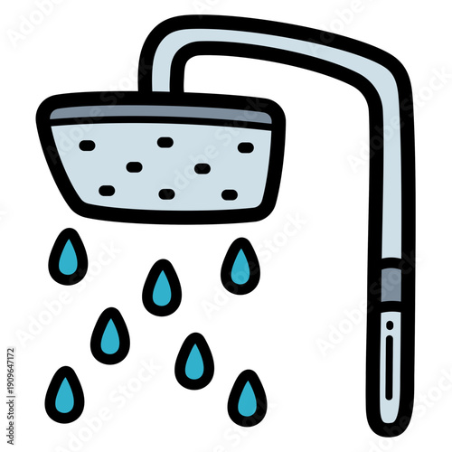 shower illustration