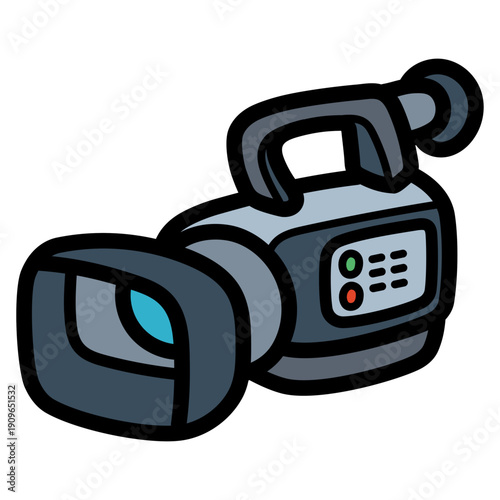 video camera illustration
