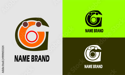 Professional Grid Logo Graphic Design