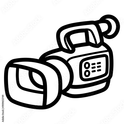 video camera illustration