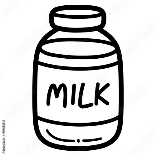 Milk illustration