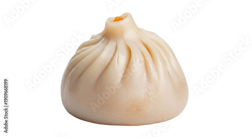 Obraz na płótnie Delicious soup dumpling isolated PNG on transparent background, traditional Chin
