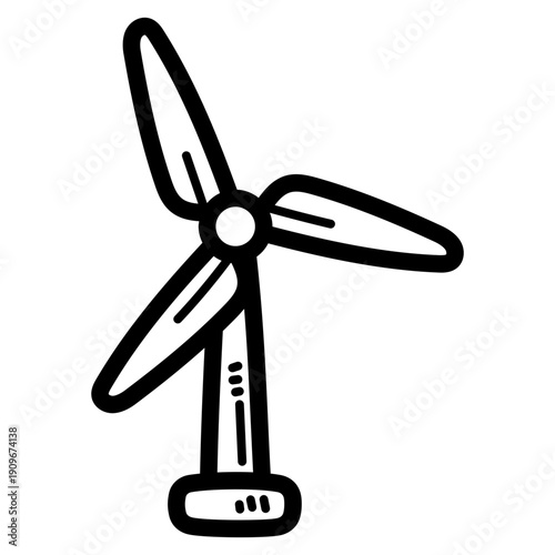 Windmills illustration