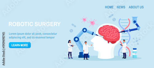 AI robot pulls giant compass toward profit. Artificial intelligence technology as smart assistant to develop business vision, direction and strategy. Searching for financial opportunities