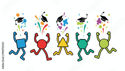 Celebrating Milestones: Diverse Team Achieving Certification and Professional Development Success