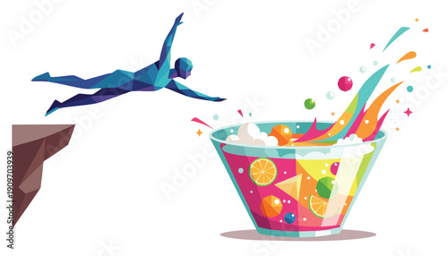 Bold Strategic Leap: Embracing Innovation and Digital Transformation by Diving into a Vibrant Pool of Opportunity