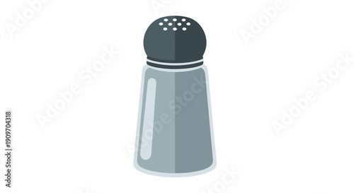 A simple illustration of a salt shaker.