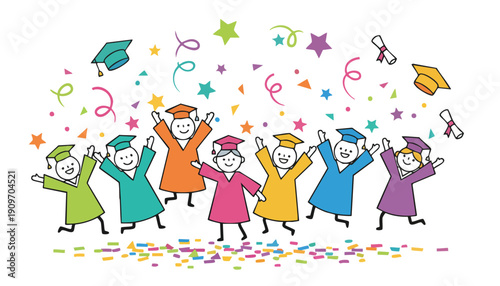 Corporate Training Success: Diverse Team Celebrating Professional Development Program Completion