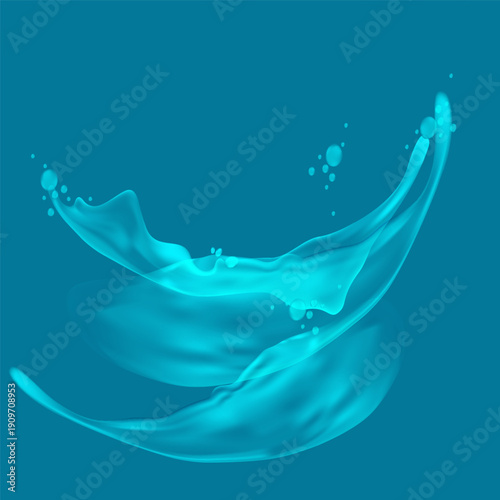 . Realistic 3d vector dark background with transparent rain droplets. Wet window with dew bubbles. Fresh moisture bg with spray condensation waterdrop pattern