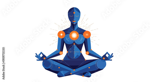 Digital Flow State: Geometric Representation of Human-AI Synchronization and Optimal Cognitive Performance