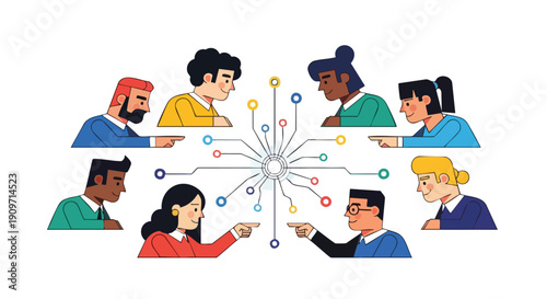 Global Team Synergy Focusing on Unified Data Connection and Collaborative Business Strategy