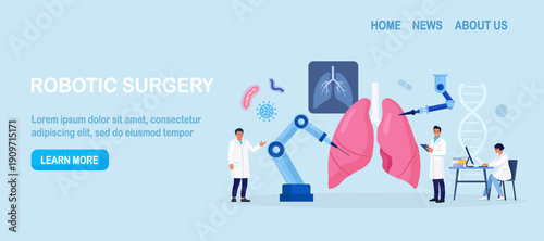 AI robot pulls giant compass toward profit. Artificial intelligence technology as smart assistant to develop business vision, direction and strategy. Searching for financial opportunities