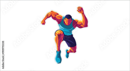 High-Performance Business Leader Symbolizing Rapid Market Acceleration and Competitive Drive