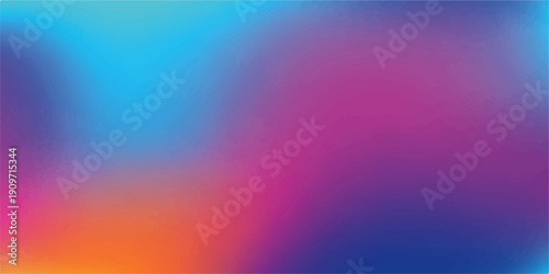 Vibrant Abstract Gradient Background with Smooth Color Transitions