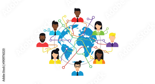 Empowering Global Connectivity: Diverse Professional Network Strategy for Modern Business Teams