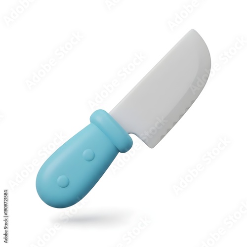 plastic shovel isolated on white