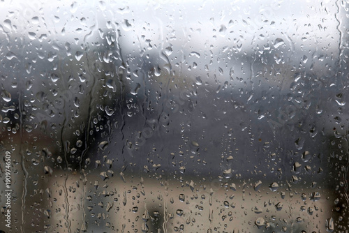 Obraz na płótnie pluie