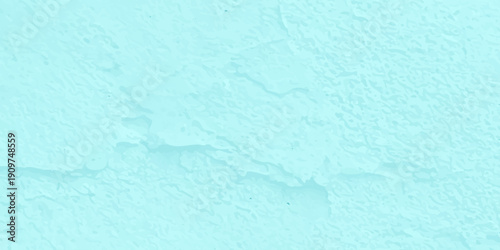 A rough blue and white painted wall texture with a grunge concrete surface provides a blank weathered stone backdrop for architectural design and artistic paper wallpaper material