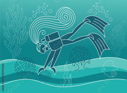 Coral Reef Restoration Through Manual Coral Planting