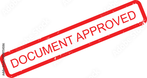 DOCUMENT APPROVED RUBBER STAMP