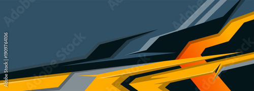 Car decal design vector. abstract stripe racing background