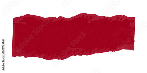 Wallpaper Mural Red paint splatter texture with rough edges and uneven surface isolated on transparent background Torontodigital.ca