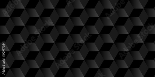 Seamless geometric pattern isometric cubic. Mosaic cube pattern vector tile blank wallpaper.	