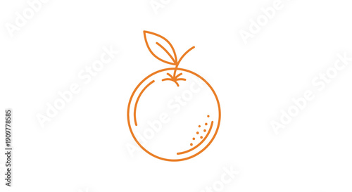 orange fruit icon