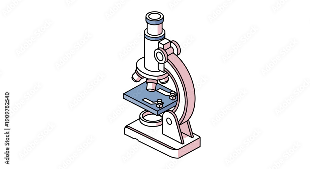 Obraz premium Microscope Laboratory Equipment for Scientific Research.
