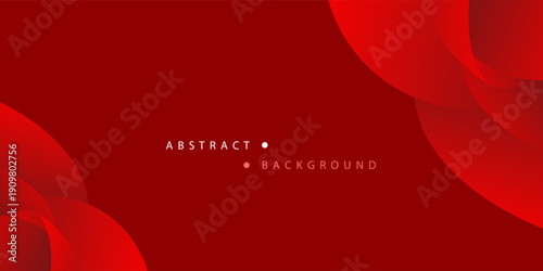 Abstract Red flower elegant modern background for corporate concept, template, poster, brochure, website, flyer design. Vector illustration