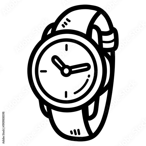 wristwatch illustration