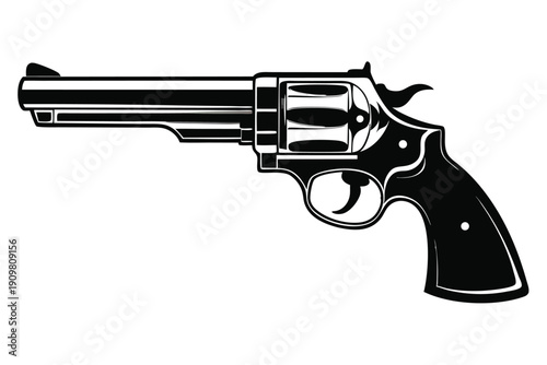 Wallpaper Mural colt python silhouette line art vector illustration Torontodigital.ca