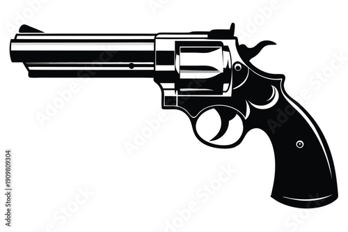 Wallpaper Mural colt python silhouette line art vector illustration Torontodigital.ca