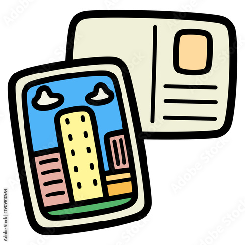 postcard illustration
