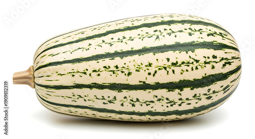 Wallpaper Mural Green and white zucchini squash isolated on white background Torontodigital.ca