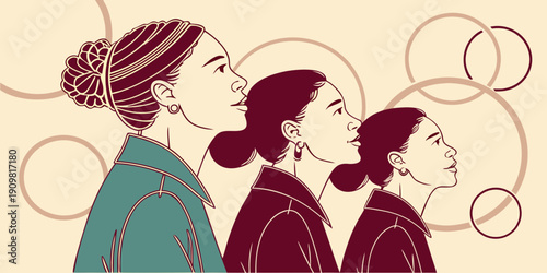 International Women’s Day Flat Vector Illustration