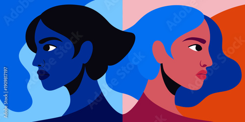 International Women’s Day Flat Vector Illustration