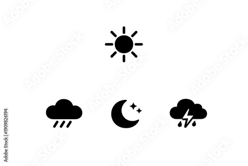 A minimalist white line drawing of a steaming coffee cup on a black background. The simple illustration features a mug with swirling steam rising from the top.