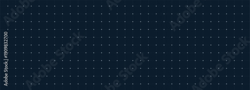 Graph notebook background with black millimeter pattern for white paper grid. Blueprint lattice mm with graph gird thin for yellow tech dot. Drawing vector graph with map black engineering.