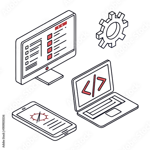Devices for coding and software development