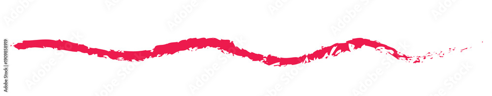 Fototapeta premium Vector style pink ink brush stroke on transparent background