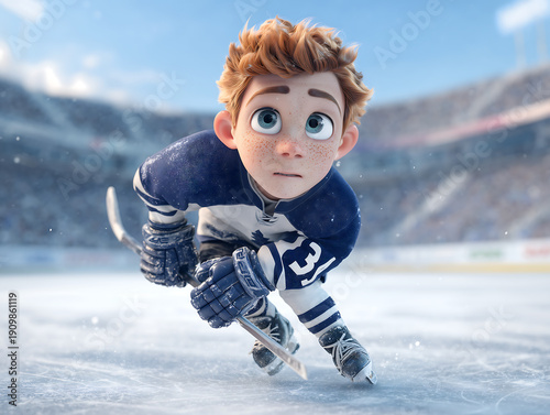 Pequeno Atleta do Gelo