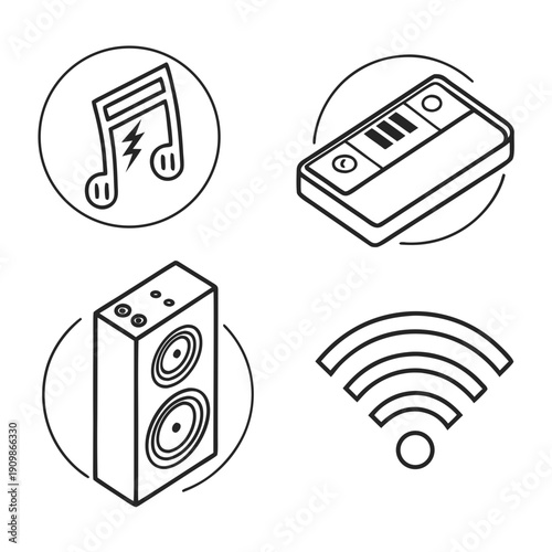 Wireless speaker system with remote control