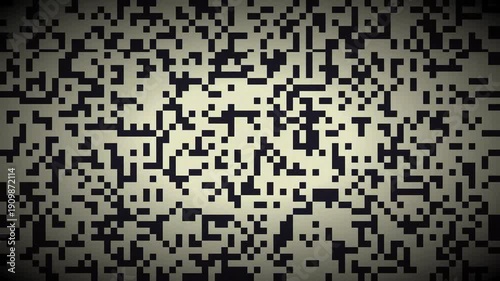 Aggressive High-Contrast Xerox Photocopy Grunge Texture with Scanner Drag and Glitchy Stop-Motion Overlay