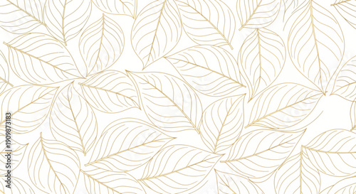 A serene illustration of leaves arranged in a floral pattern from a top-down viewpoint