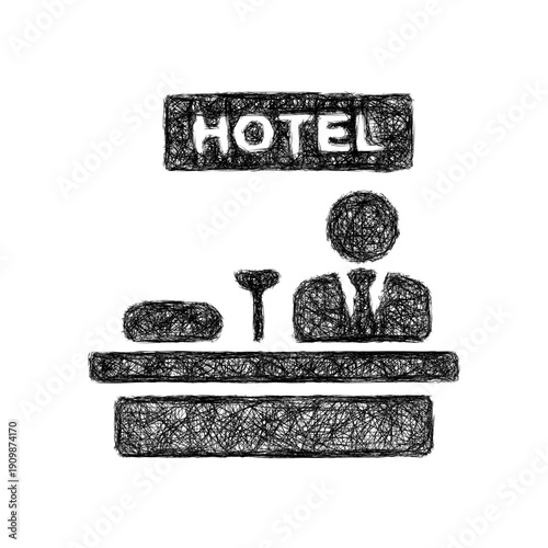 Sketch reception icon design