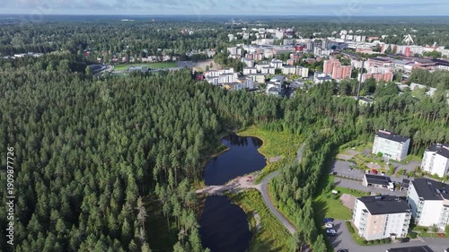 Hyvinkää Finland nature aerial