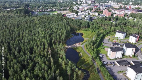 Hyvinkää Finland nature aerial