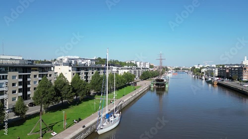 Aura riverside Turku Finland