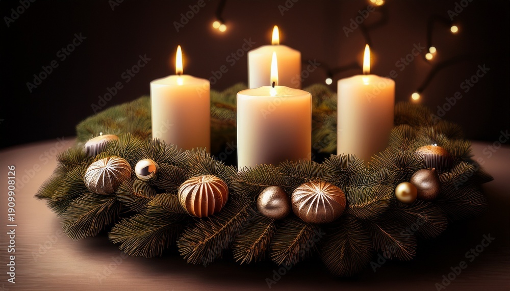custom made wallpaper toronto digitaladvent wreath with candles on the second sunday of advent